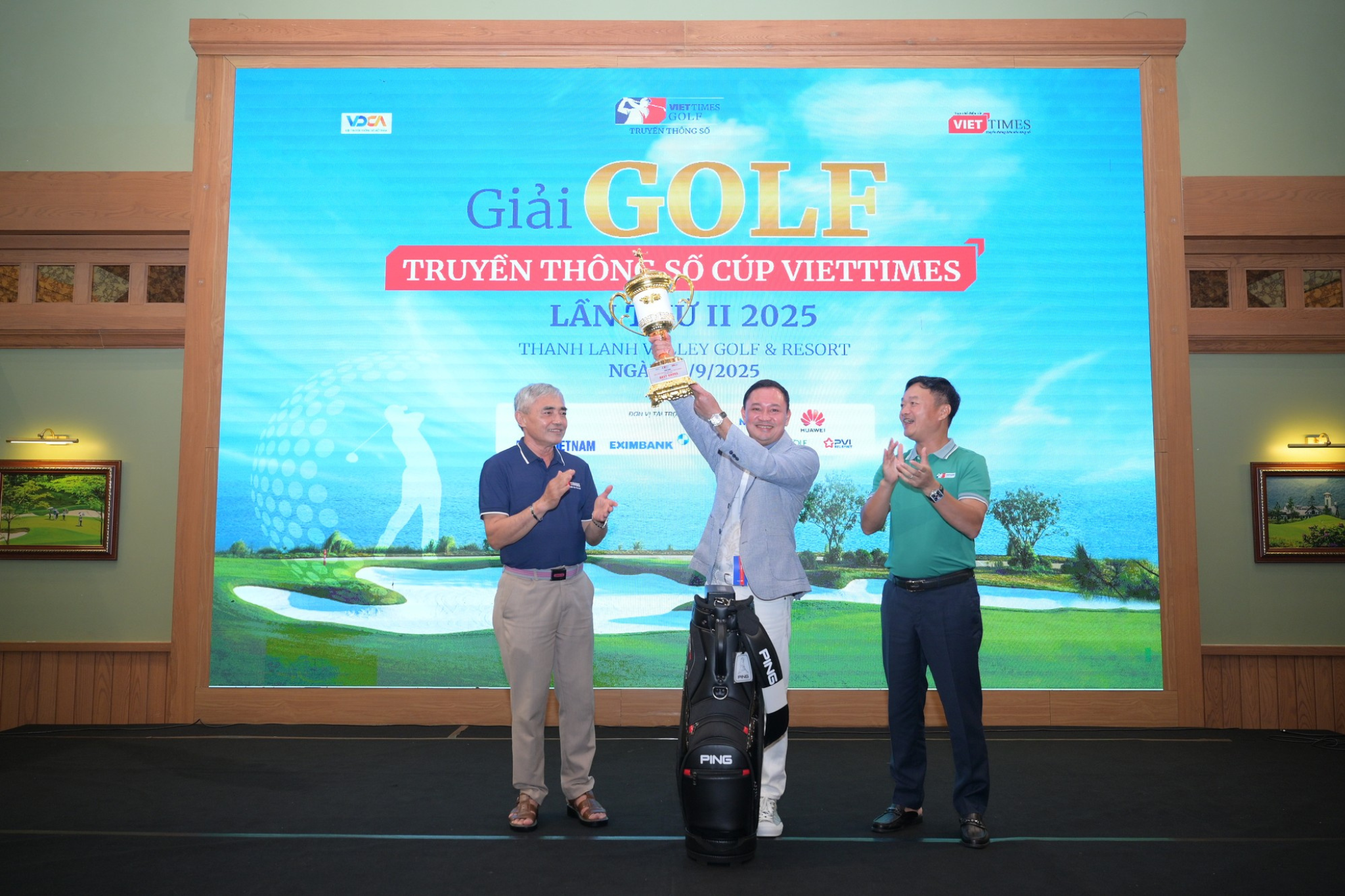 Golfer Hồng Hải vô địch Giải golf Truyền thông số Cúp VietTimes lần II 2025